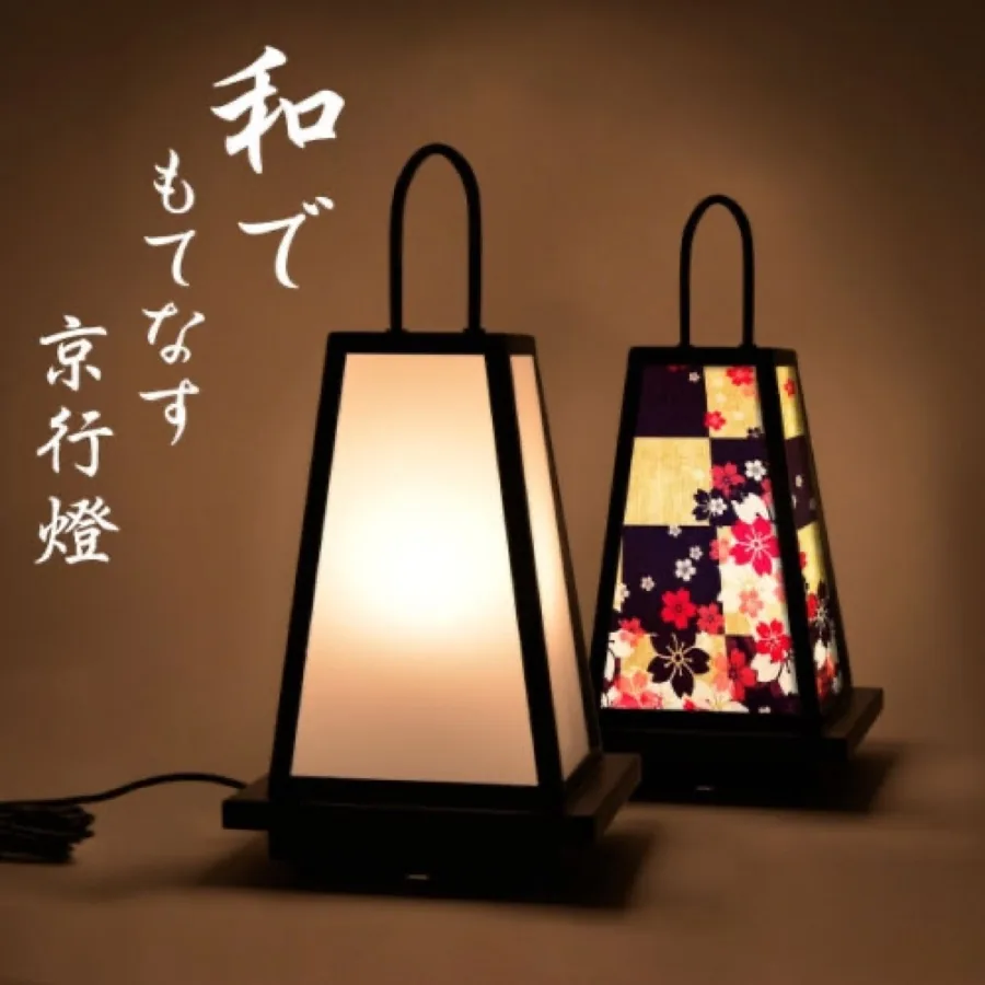 LEDランプ式京行灯 Mサイズ H505mmの掲載イメージ