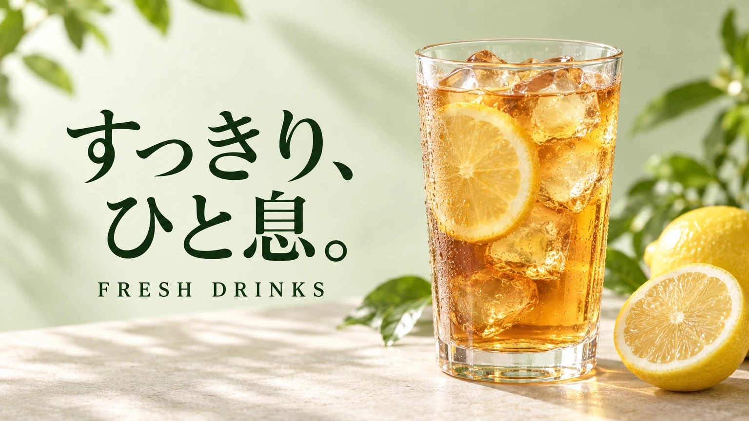 3 連メニューボードの表示例（ドリンク）