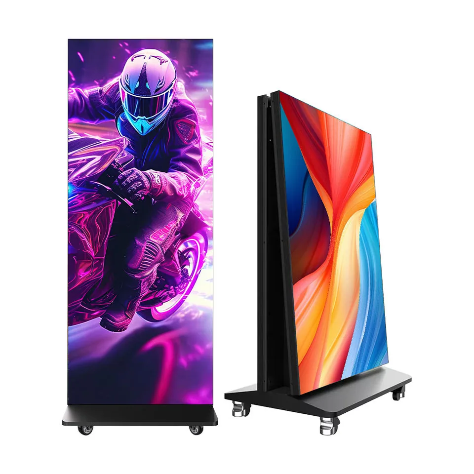 薄型ポータブルLEDポスターの掲載イメージ