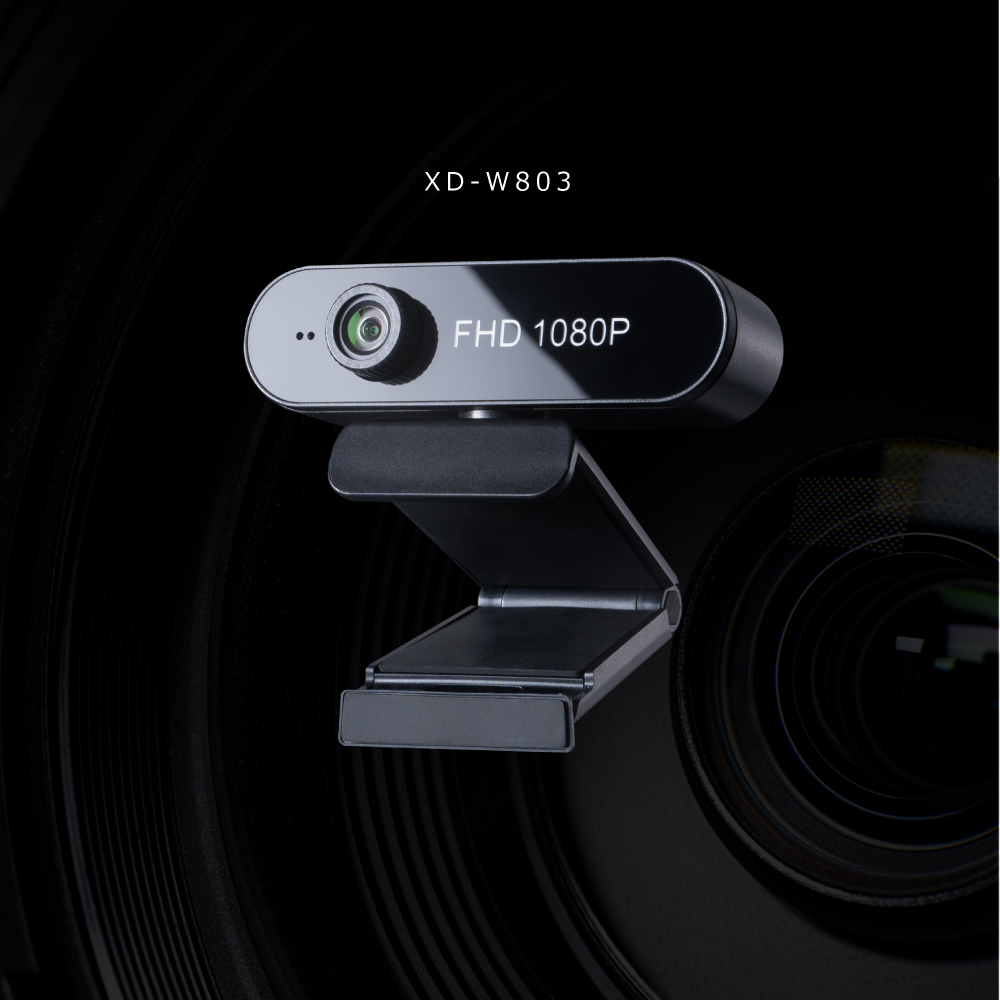 WEBカメラ ウェブカメラ HD1080P 200万画素 90°広角 パソコンカメラ ワイドサイズ対応 内蔵マイク skype会議用PCカメラ クラスター拡大防止 感染防止 在宅勤務 テレワーク オンライン授業 会議 送料無料 xd-w803